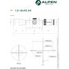 Luneta Alpen Optics Apex XP 1.5-9x45 A4 illuminat