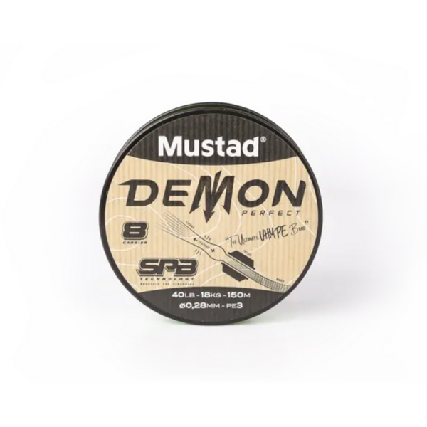 Fir Mustad Demon Perfect Braid 8 Chartreuse 0.08mm 3.6kg 150m