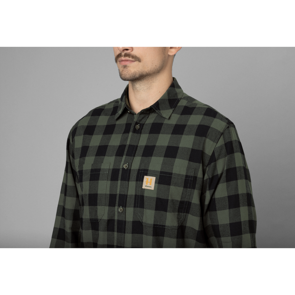 Camasa Harkila Scandinavian L/S Green Check