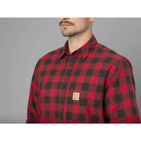 Camasa Harkila Scandinavian L/S Red Check