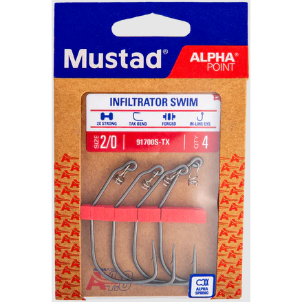 Carlig Mustad Infiltrator Swim nr.10/0 2buc