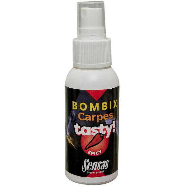 Sensas Atractant Spray Bombix Carp Spicy 75ml