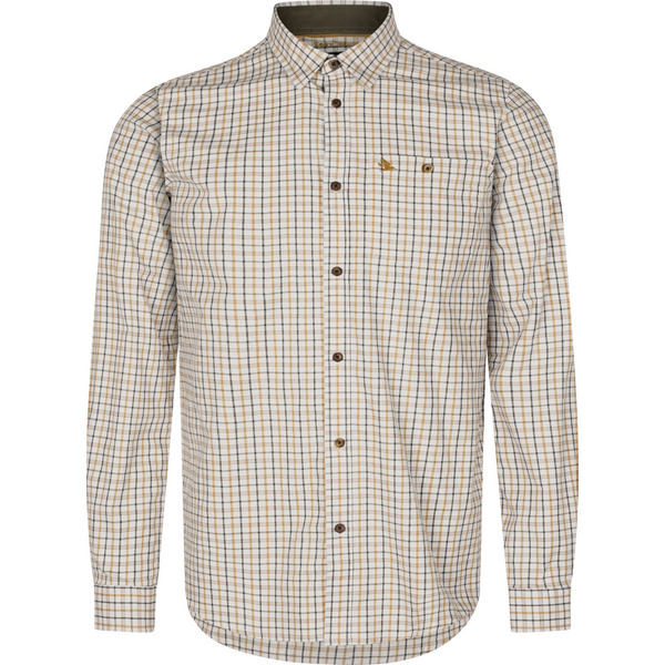 Camasa Seeland Oxford Shooting Shirt Classic blue/Classic brown check