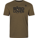Tricou Seeland Bird Lover T-shirt Dark Olive Melange
