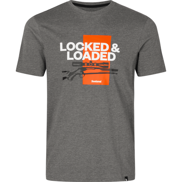 Tricou Seeland Loaded T-shirt Grey Melange