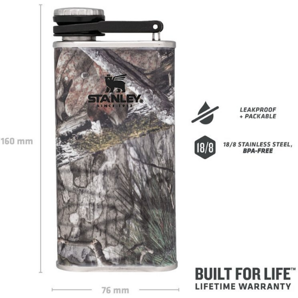 STANLEY Sticla Buzunar Inox Mossy Oak 230ml