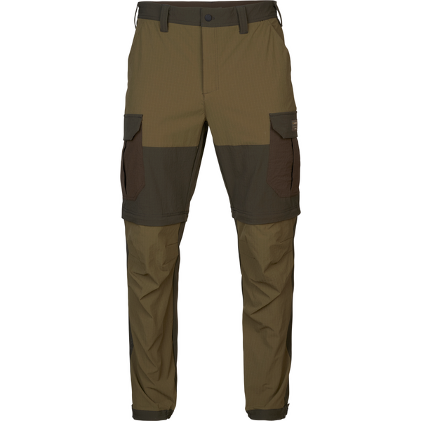 Pantaloni Harkila Logmar Zip Off Dark Olive/Willow Green