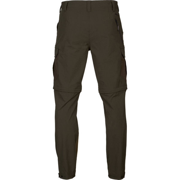 Pantaloni Harkila Logmar Zip Off Dark Olive/Willow Green