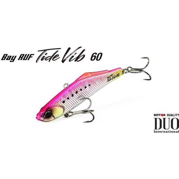 Vobler Duo Bayruf Tide VIB 60 6cm 9.6g CEA0737 Lime Head Clear Gigo