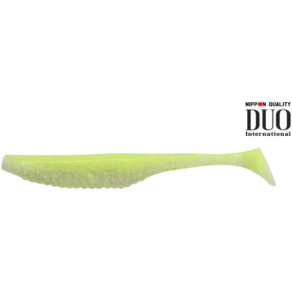 Duo Realis Versa Shad 10cm F075 Chartreuse Shad