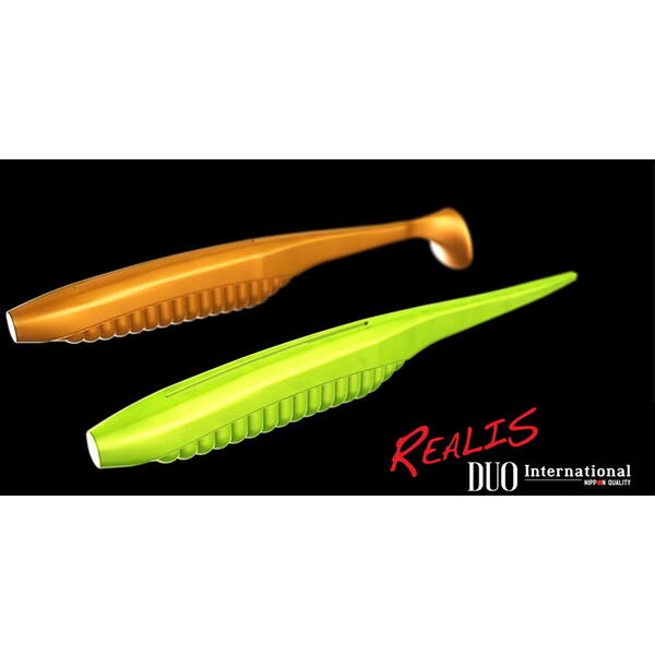 Duo Realis Versa Shad 10cm F075 Chartreuse Shad