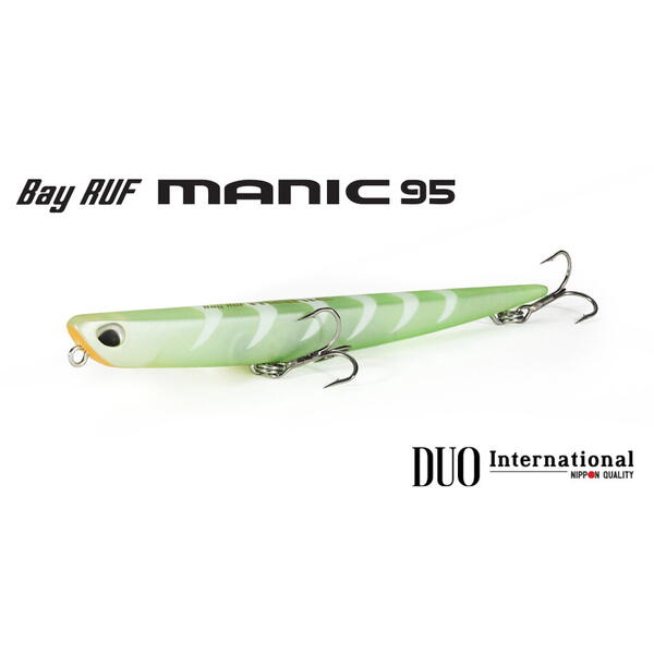 Vobler Duo Bayruf Manic 95 9.5cm 8g CCC0871 Clear Yellow Bone