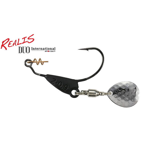 Carlig Duo Realis Spin Hook 0.9g nr.1 Mat Black