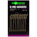 Korda D-Rig Kickers Brown 10buc marime XL