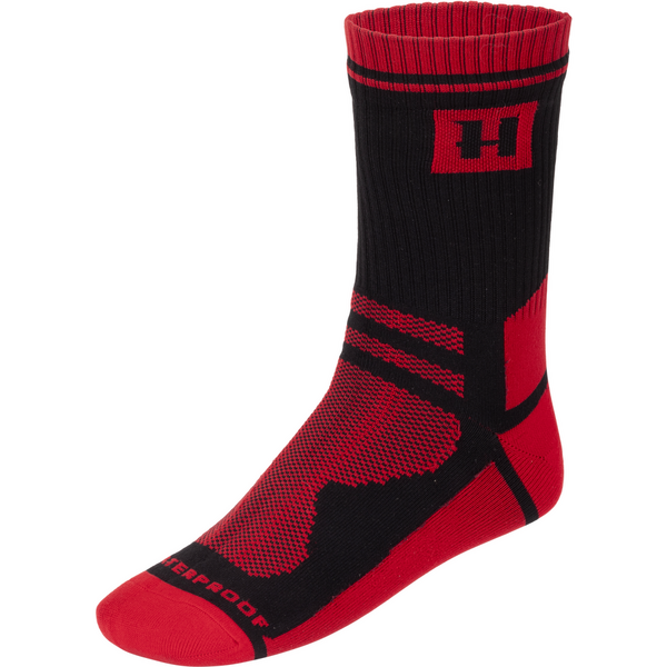 Sosete Harkila Waterproof Sock Red/Black