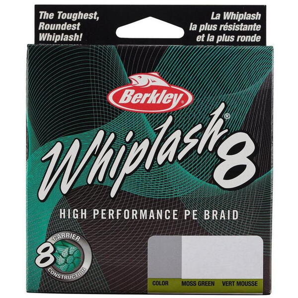 Fir Berkley Whiplash 8 PE Green 0.08mm 12.9kg 150m