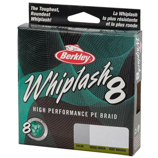 Fir Berkley Whiplash 8 PE Green 0.08mm 12.9kg 150m