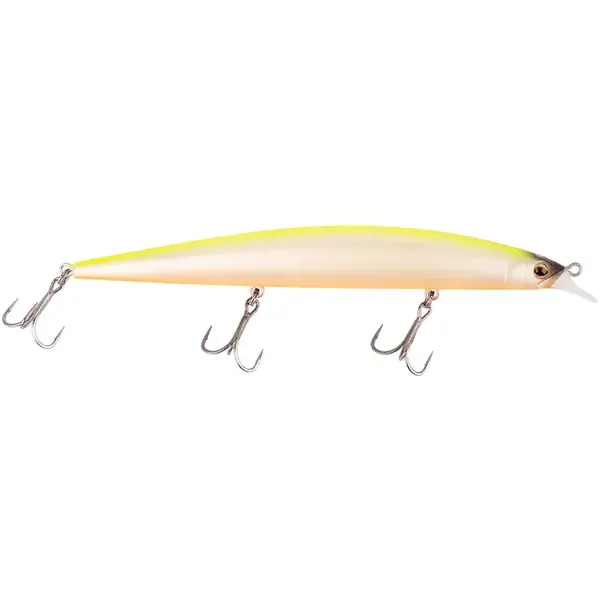 Vobler Mustad Gonta Minnow Sinking 14cm 21g Ghost Chartreuse