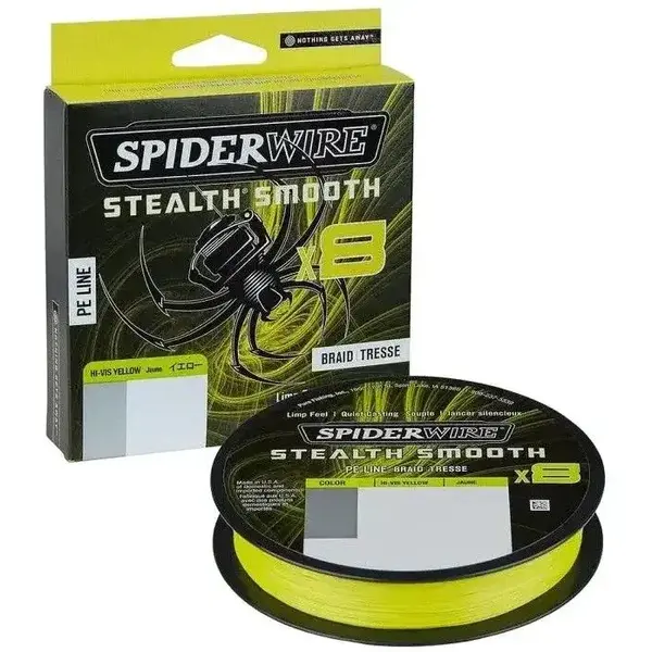 Fir Spiderwire Stealth Smooth 8 Yellow 0.13mm 12.7kg 150m