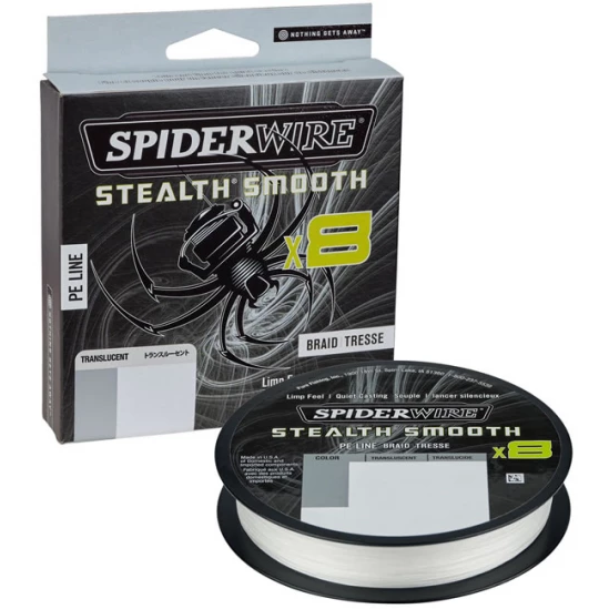 Fir Spiderwire Stealth Smooth 8 White 0.09mm 7.5kg 150m