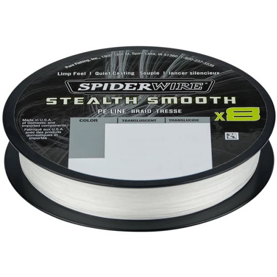 Fir Spiderwire Stealth Smooth 8 White 0.09mm 7.5kg 150m