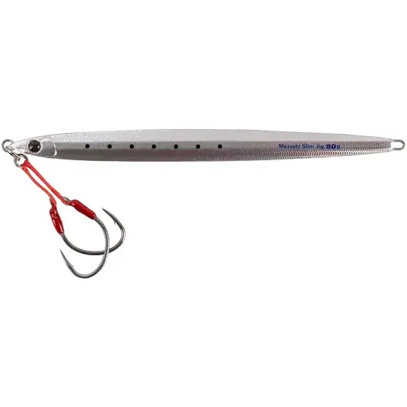 Mustad Jig Mezashi Slim Shirasu Glow 40g 12.8cm