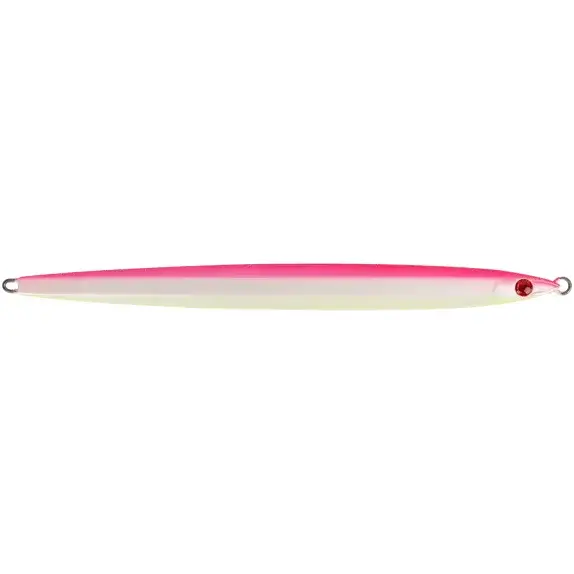 Mustad Jig Mezashi Slim Glow Pink 80g 16cm