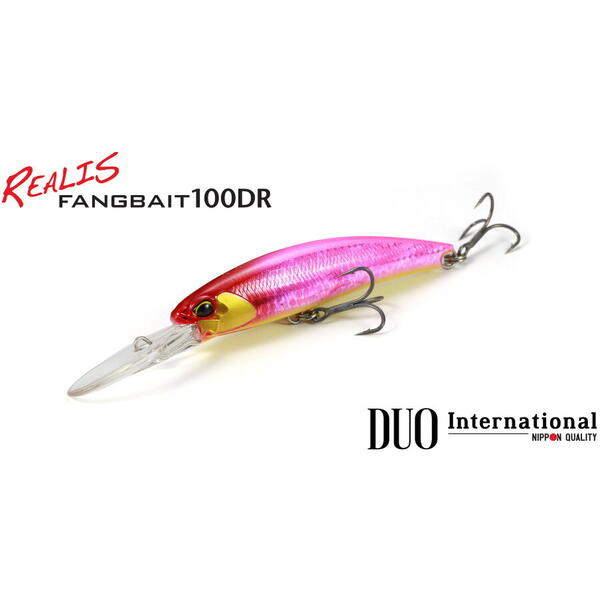 Vobler Duo Realis Fangbait 100DR 10cm 17.5g ACC3259 Fang Purple Back Gill