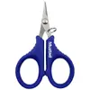 Foarfeca Mustad Serrated Braid Scissor Blue 10.2cm