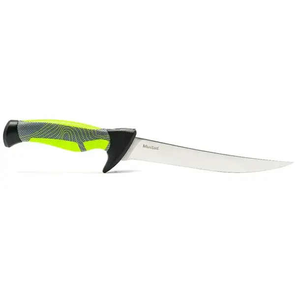 Cutit Mustad Fillet Knife Green 17.8cm