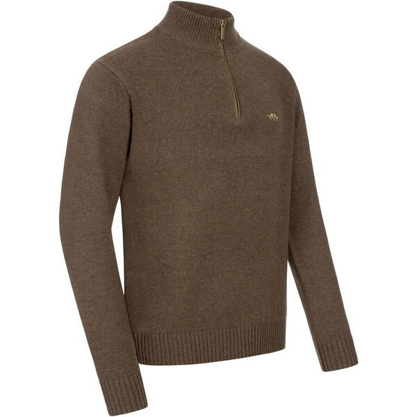 Pulover Blaser Wool HZ Dark Brown Marime 3XL