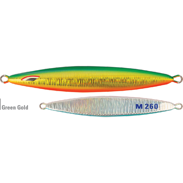 Mustad Jig Mirotic Slow Green Gold 80g 8cm