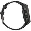 Ceas Garmin Fenix 8 Solar Sapphire Carbon Grey Titanium/Black