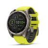 Ceas Garmin Fenix 8 Solar Sapphire Graphite/Yellow