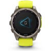 Ceas Garmin Fenix 8 Solar Sapphire Graphite/Yellow