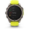 Ceas Garmin Fenix 8 Solar Sapphire Graphite/Yellow