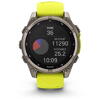 Ceas Garmin Fenix 8 Solar Sapphire Graphite/Yellow