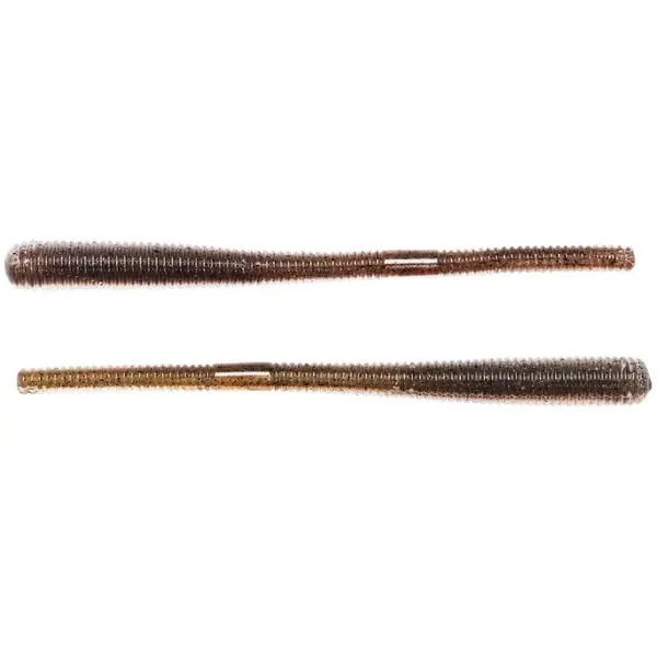 Live Target Finesse Worm 11.4cm 11.4g Brown/Black 10buc