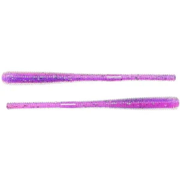 Live Target Finesse Worm 11.4cm 11.4g Purple/Pink 10buc