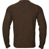 Pulover Harkila Vincent Merino V-neck Demitasse Brown