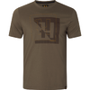 Tricou Harkila H-logo S/S Major Brown