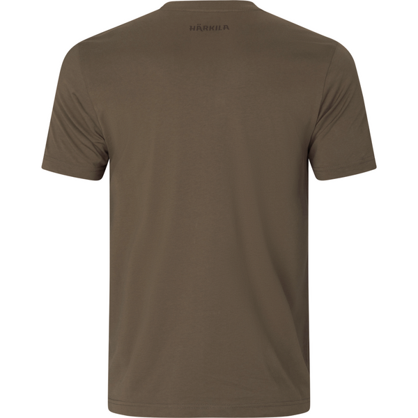 Tricou Harkila H-logo S/S Major Brown