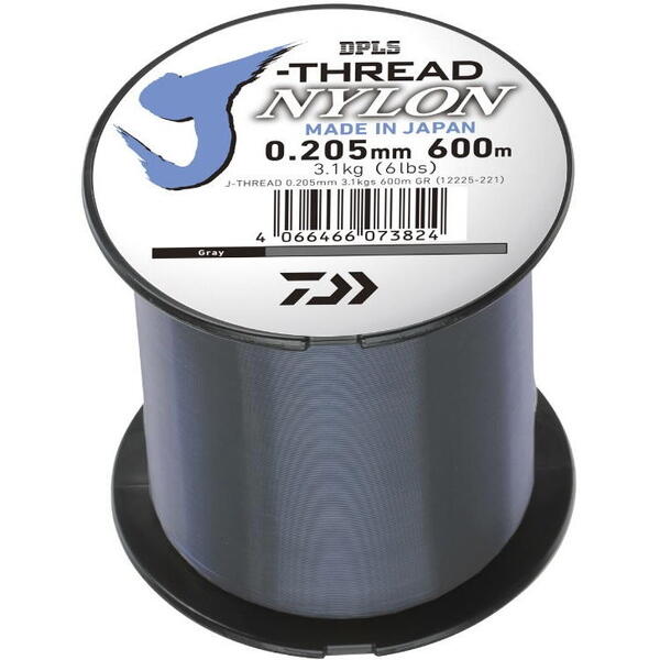 Fir Daiwa J-Threads DPLS 0.205mm 3.10kg 600m Gray