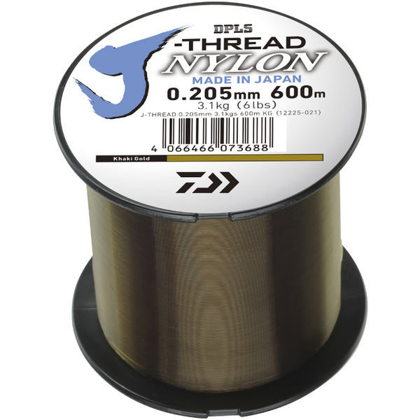 Fir Daiwa J-Threads DPLS 0.235mm 4.10kg 600m Khaki Gold