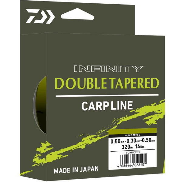 Fir Daiwa Infinity Double Tapered Mono 0.30mm 14Lbs 320m