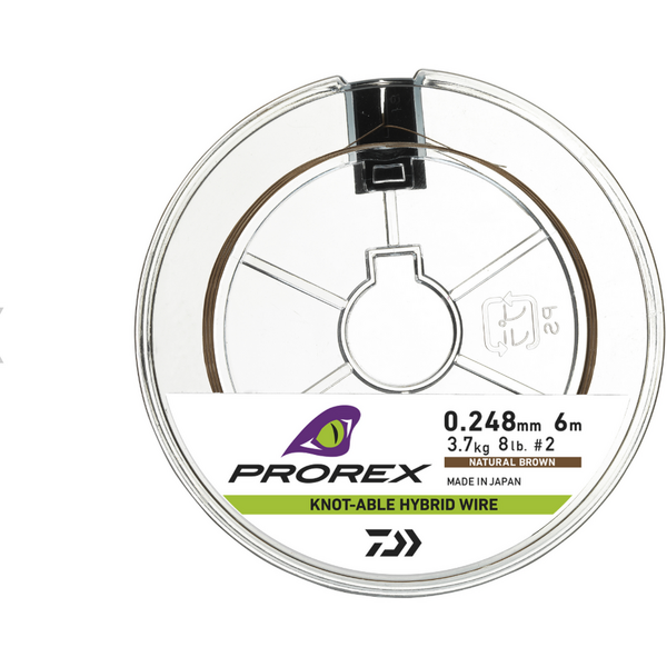 Fir Daiwa Prorex Hybrid Knotable Wire 0.226mm 2.9kg 6m Maro