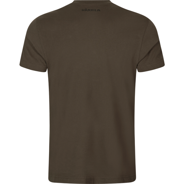 Tricou Harkila Härkila Instinct S/S Shadow Brown