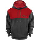 Black Red Hoodie marime M