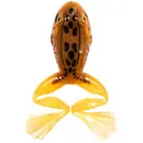 Live Target Freestyle Frog Unrigged 6cm Orange Brown 3buc