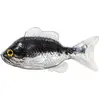 Live Target Sunfish Unrigged 9.7cm Black Silver 3buc